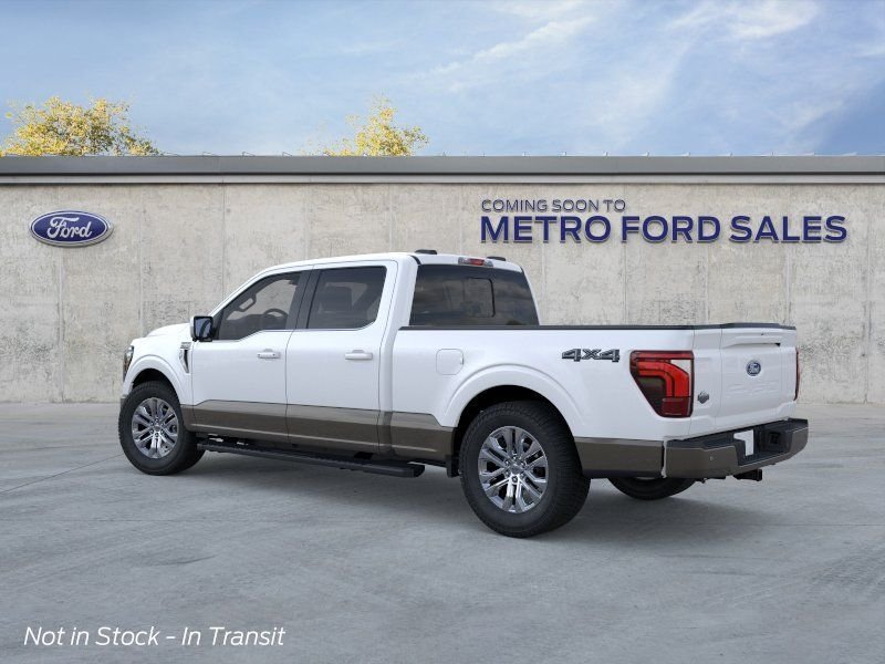 New 2026 Star White Metallic Tri-Coat Ford King Ranch image 5