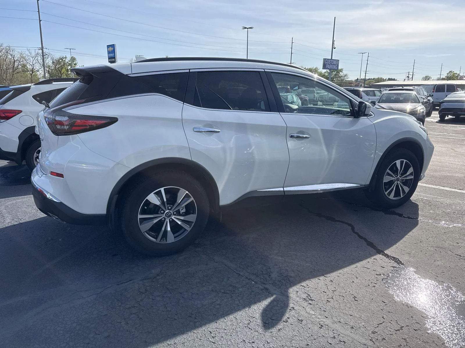 Used 2024 White Nissan SV FWD image 2