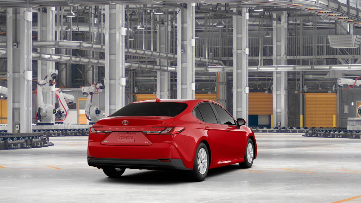New 2026 Supersonic Red Toyota LE image 9