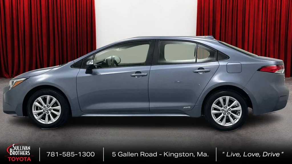 Certified Used 2024 Blue Toyota LE image 8