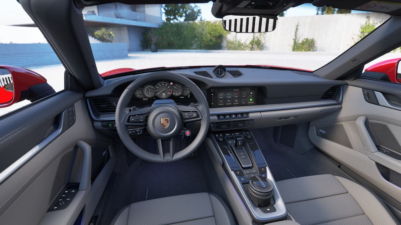 New 2027 Guards Red Porsche Carrera 4S Cabriolet image 11