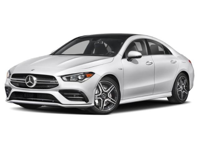 Certified Used 2022 Polar White Mercedes-Benz AMG® CLA 35 4MATIC® Coupe image 4
