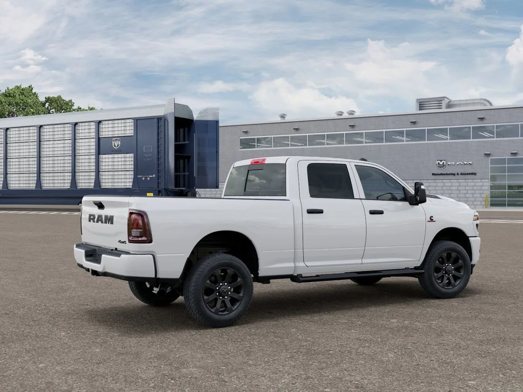 New 2026 Bright White Clear-Coat Exterior Paint RAM Tradesman image 4
