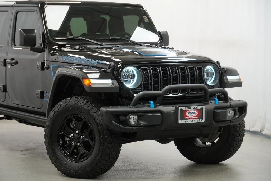 Used 2023 Black Jeep Rubicon 20th Anniversary Edition 4xe image 8