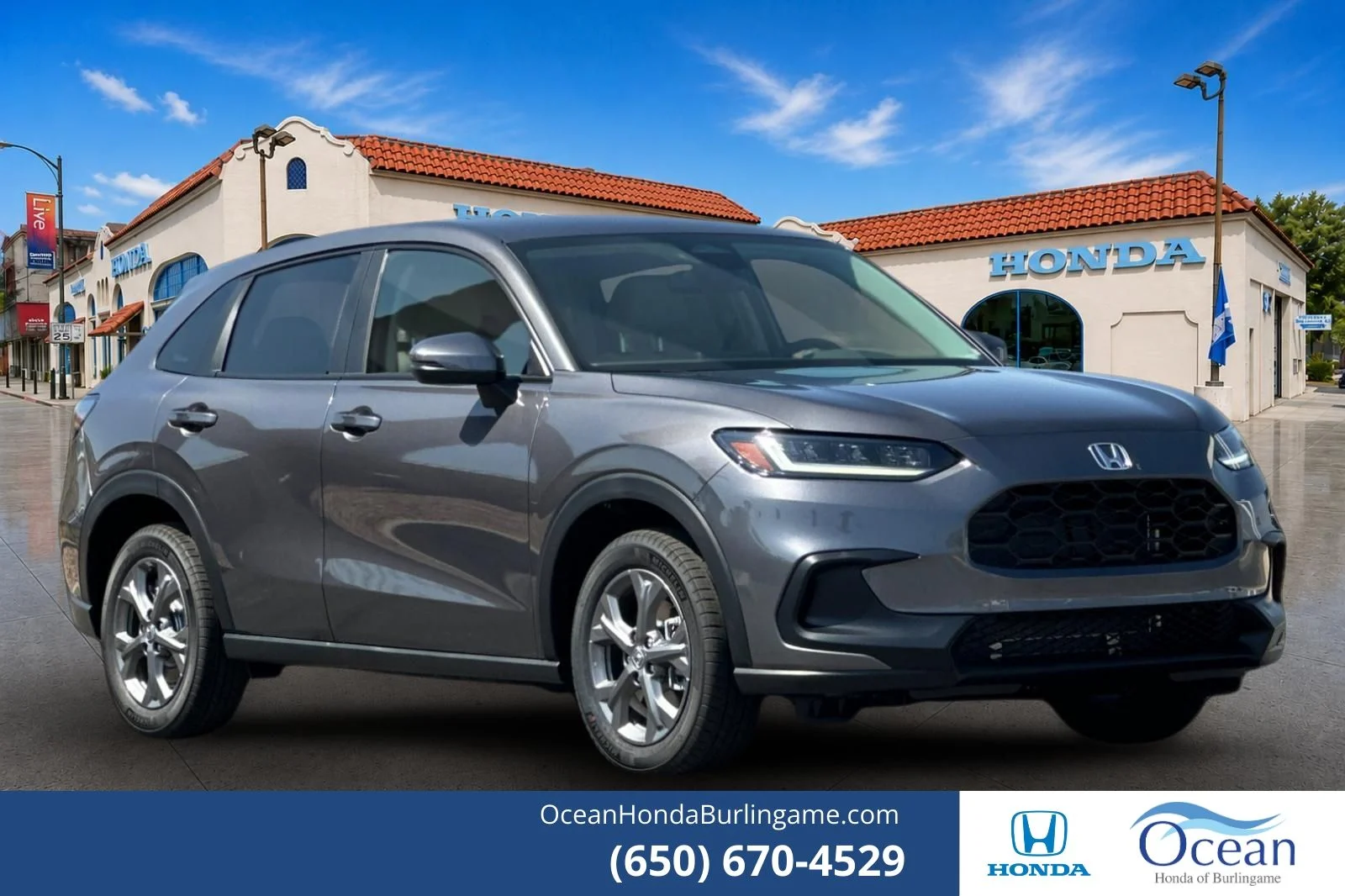 New 2027 Honda HR-V LX 4D Sport Utility in Burlingame #5718355X