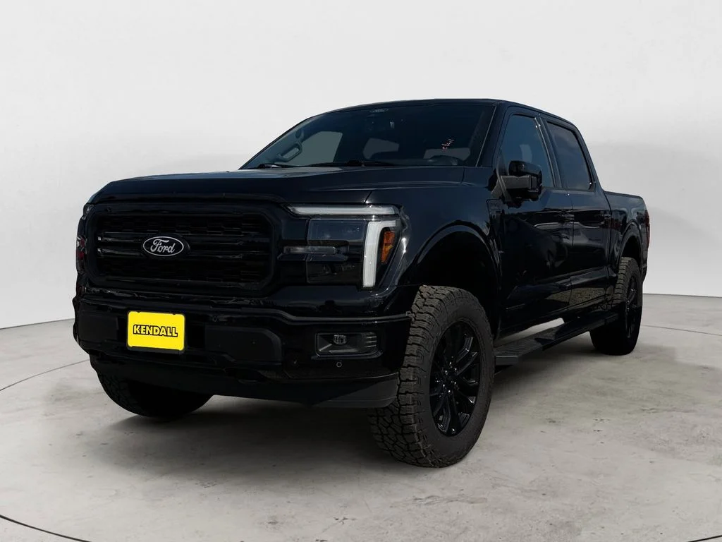 Certified Used 2025 Black Ford Lariat image 1