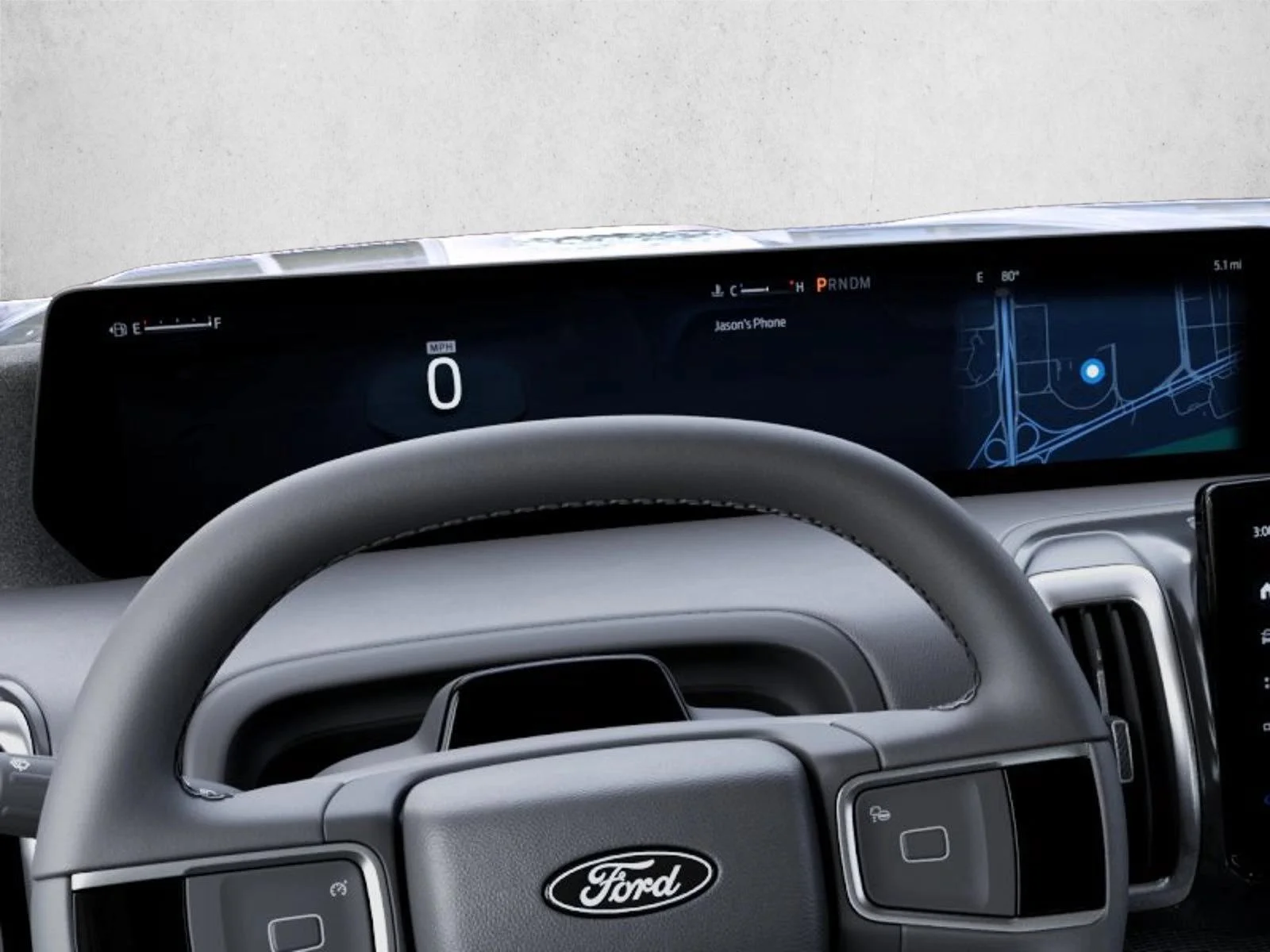 New 2027 Agate Black Metallic Ford Platinum image 13