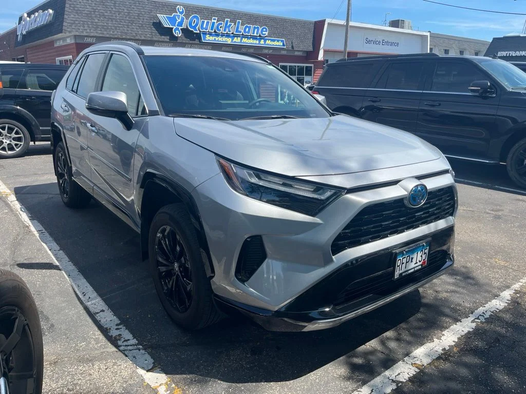 Used 2024 Silver Toyota SE image 2