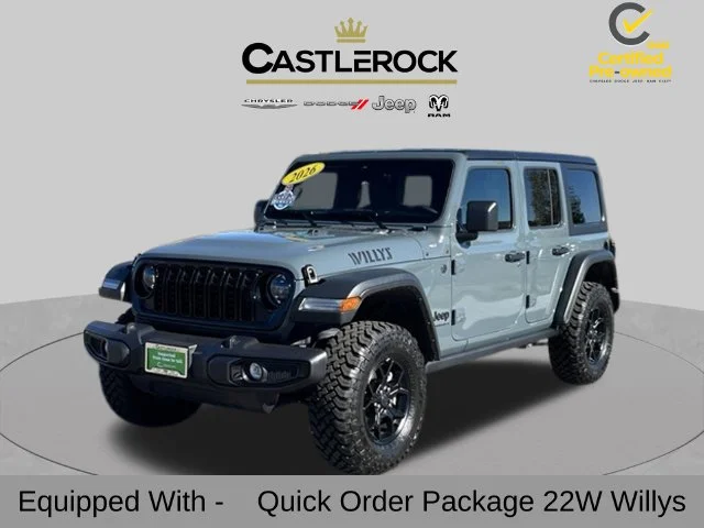 Used 2026 Gray Jeep Willys image 1