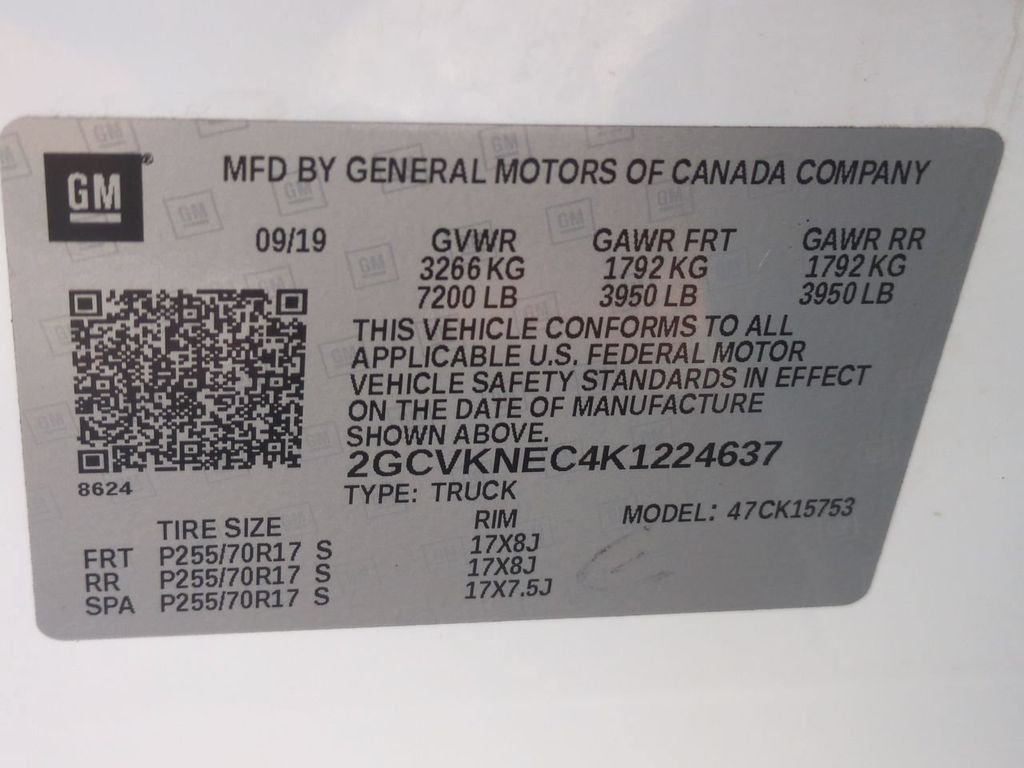 Used 2019 White Chevrolet WT image 29
