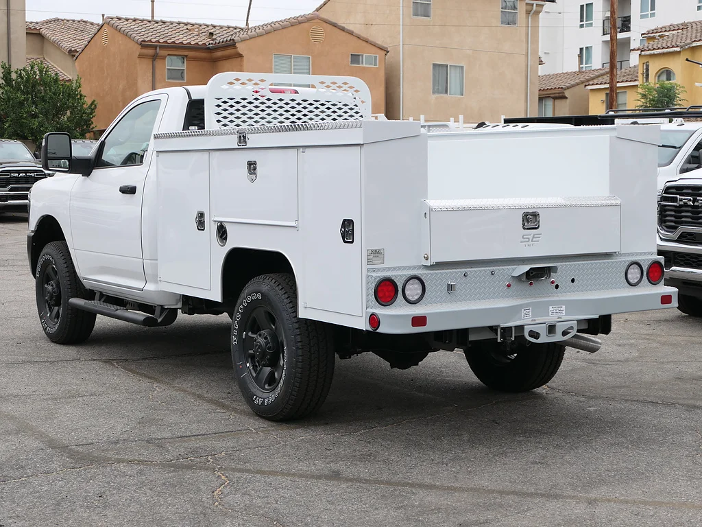 New 2026 Bright White Clear Coat RAM Tradesman Regular Cab 4x4 8