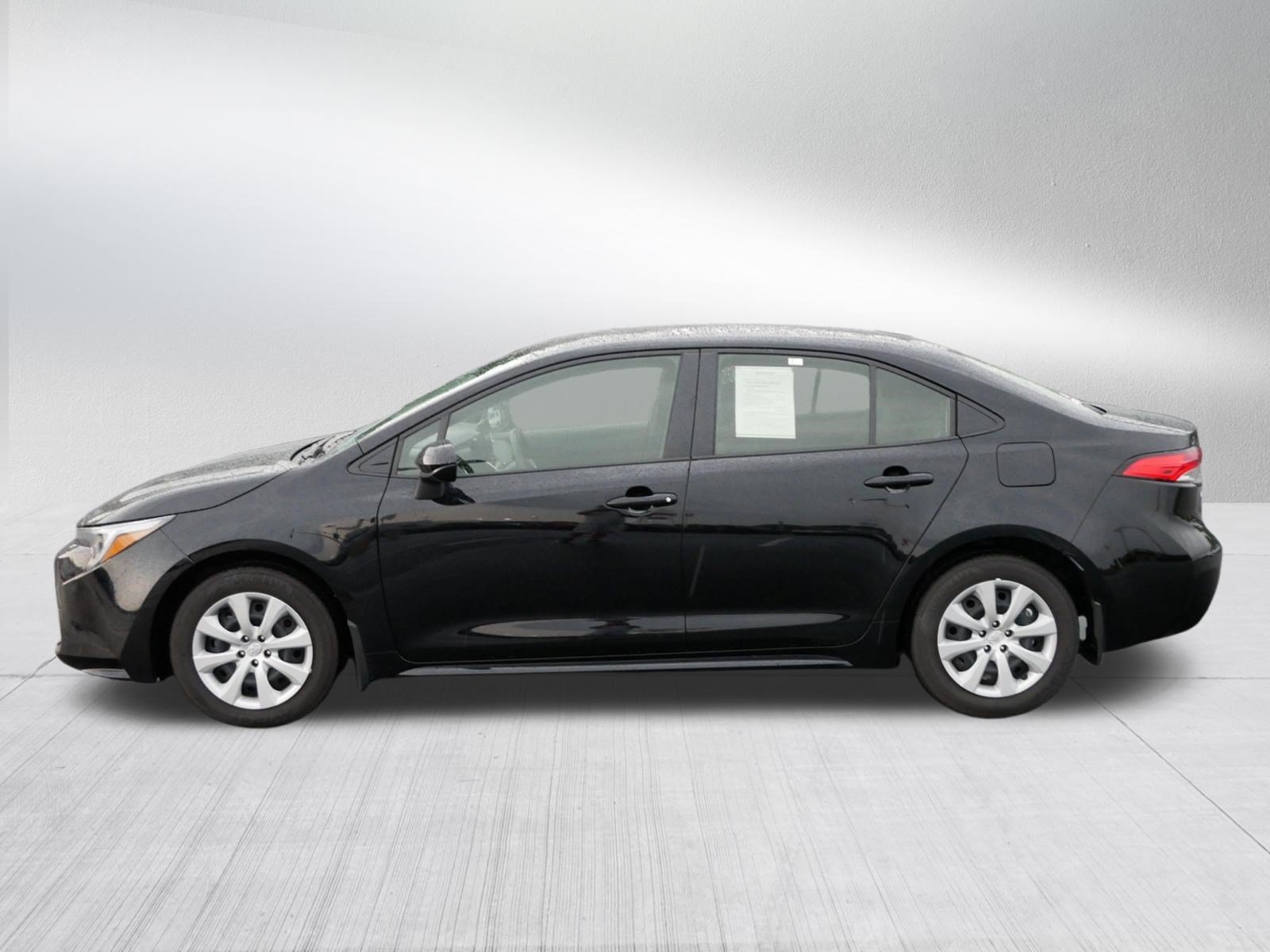 Certified Used 2025 MIDNIGHT BLACK METAL Toyota Hybrid LE image 4