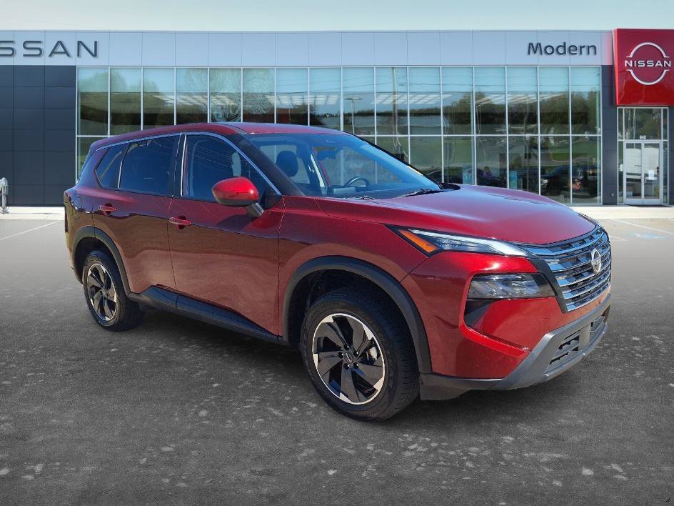 Certified Used 2025 Scarlet Ember Tintcoat Nissan SV image 3