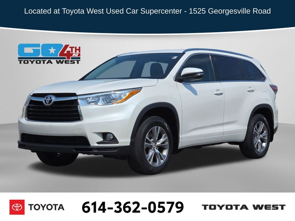 Used 2014 White Toyota XLE V6 image 1