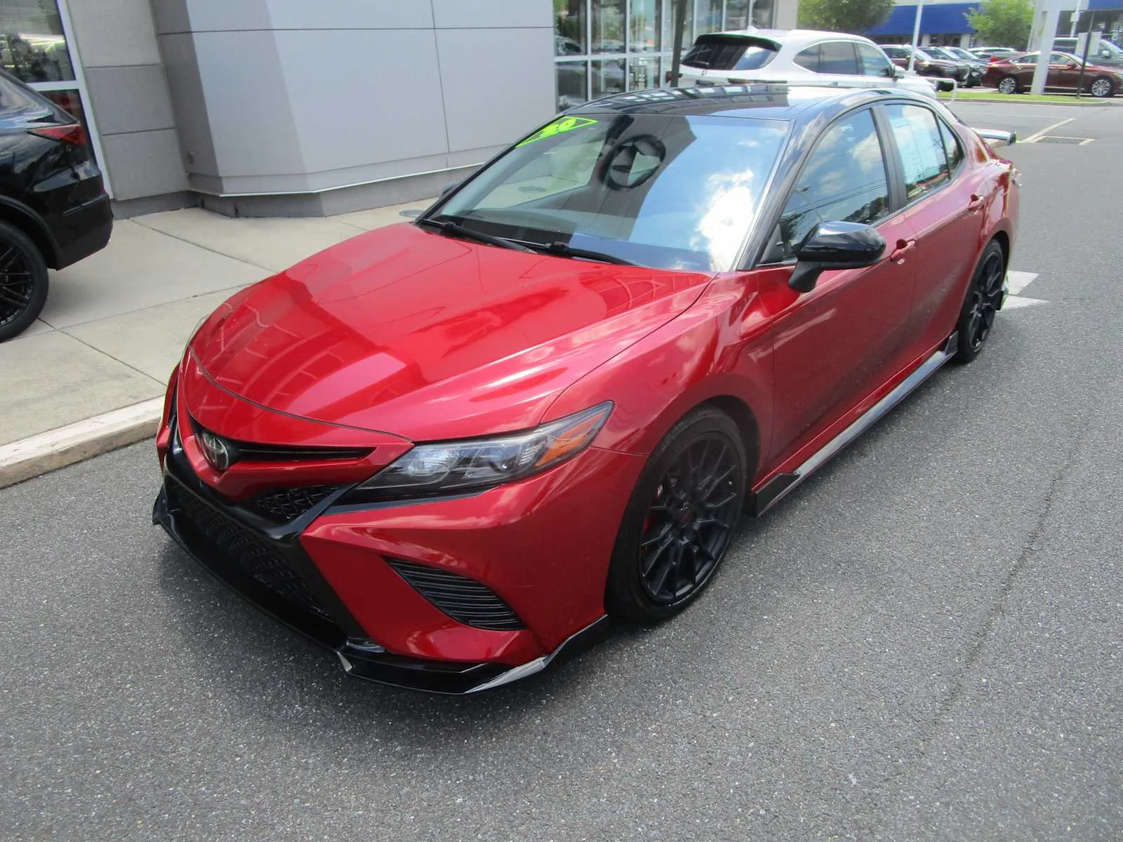 Used 2020 Supersonic Red/Midnight Black Metallic Toyota TRD V6 image 3