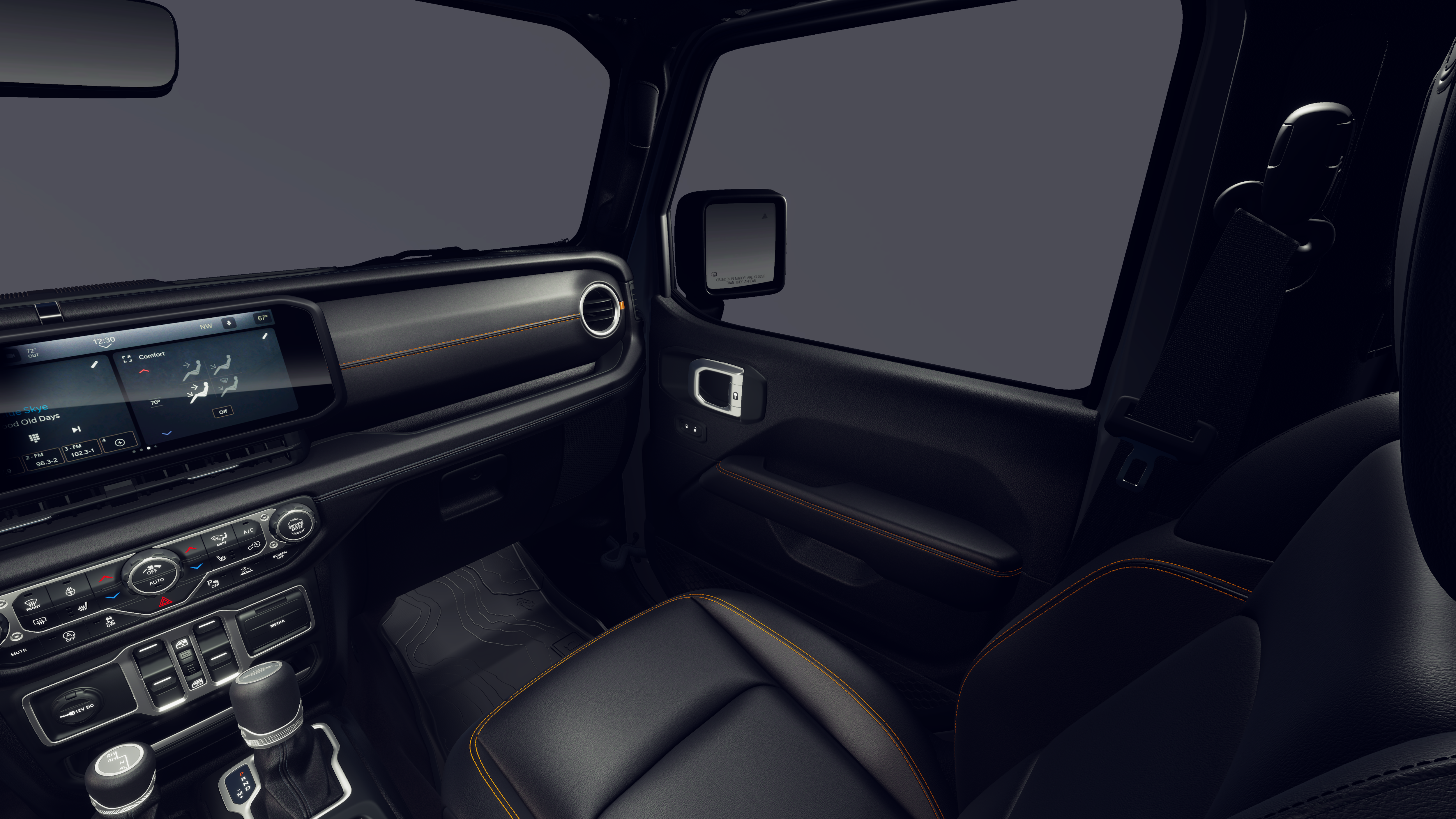 New 2026 Bright White Clear-Coat Exterior Paint Jeep Sahara image 19