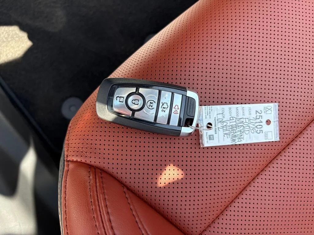New 2025 Oxford White Ford GT Premium Convertible image 26