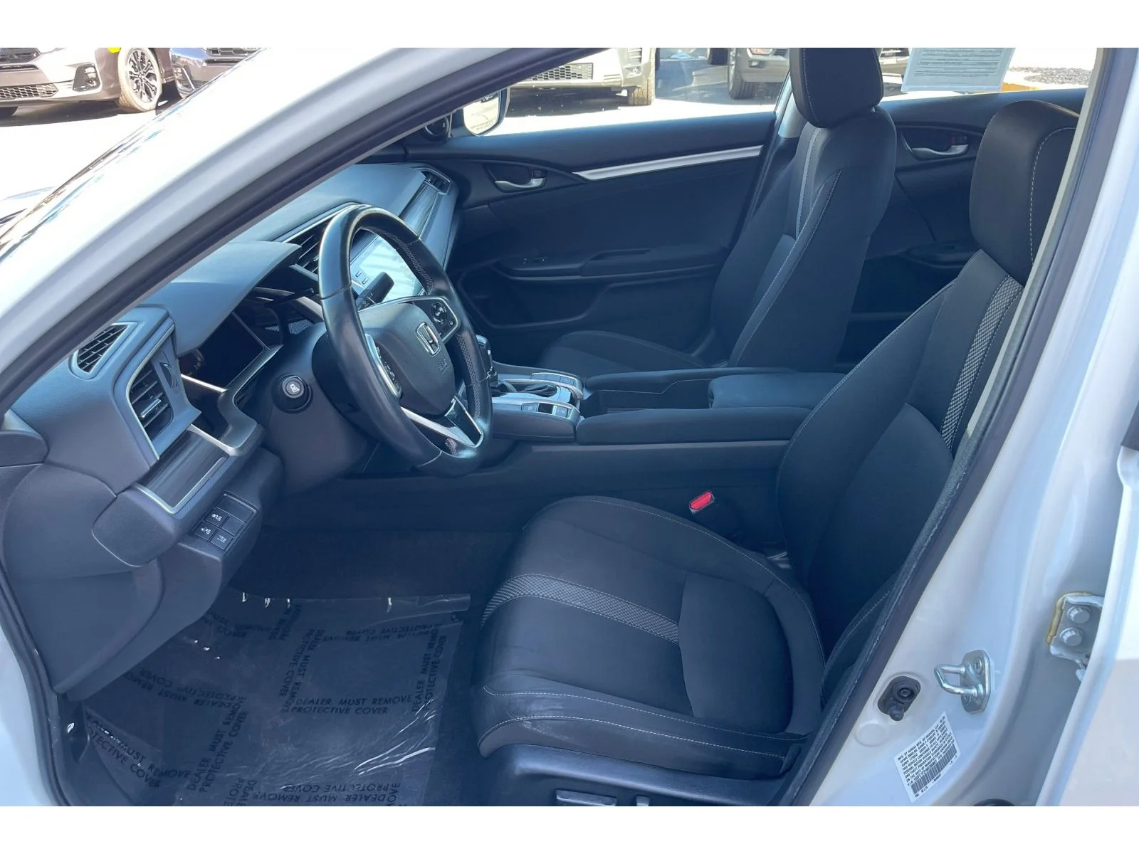 Used 2021 Platinum White Pearl Honda EX image 10
