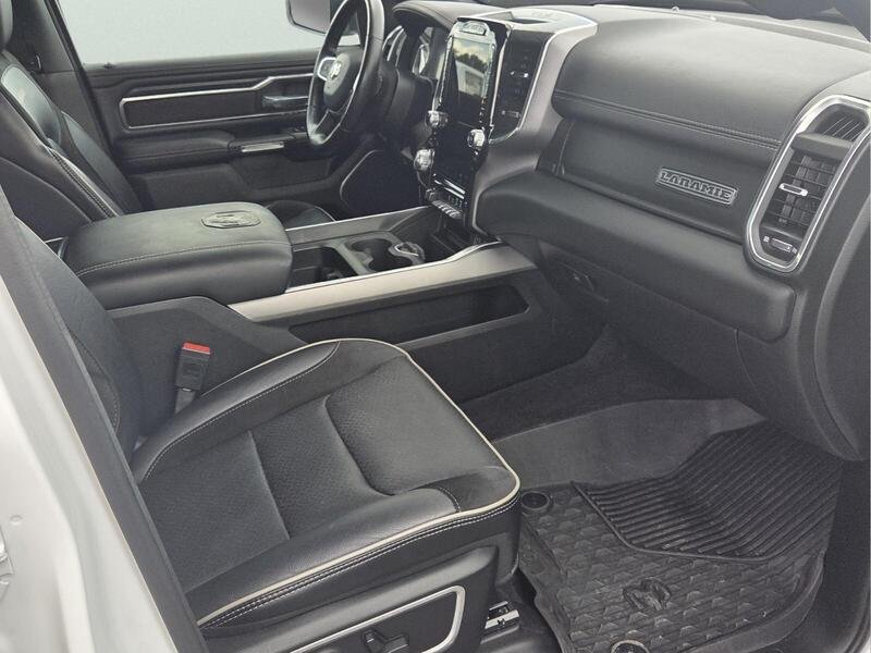 Used 2023 Bright White Clearcoat RAM Laramie 4x4 Crew Cab 5