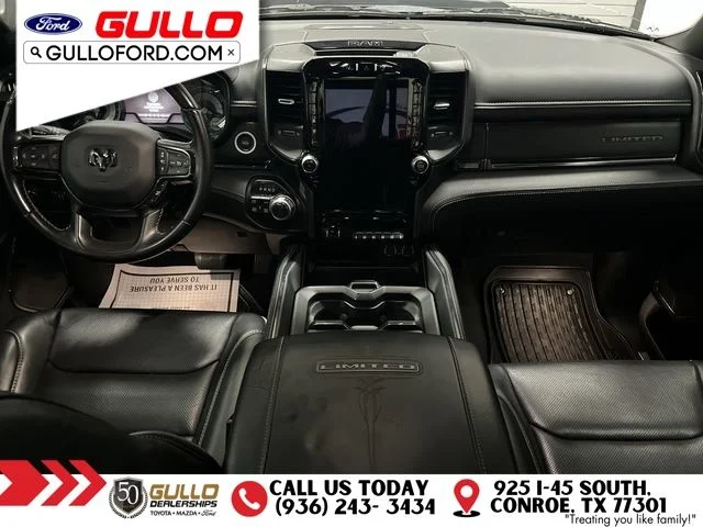 Used 2022 Granite Crystal Clearcoat Metallic Ram Limited image 12