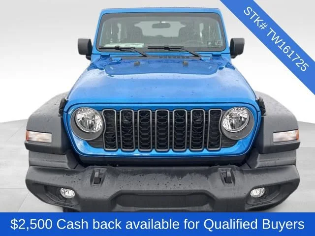 New 2026 Hydro Blue Pearlcoat Jeep Sport image 2