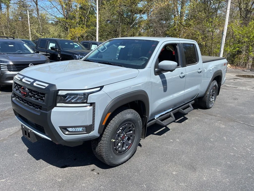 New 2026 Boulder Gray Pearl Nissan Crew Cab PRO-4X® Long Bed image 3