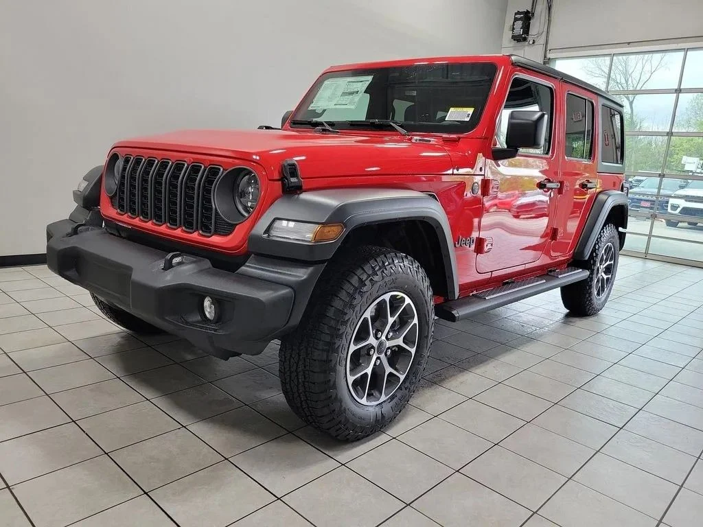 New 2026 Firecracker Red Clearcoat Jeep Sport S image 3