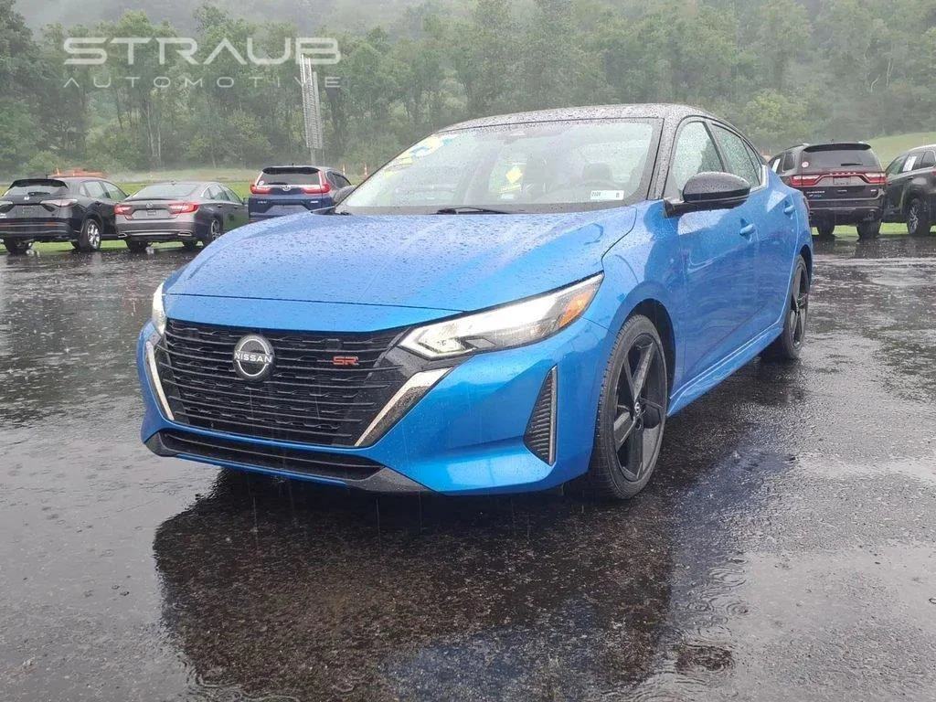 Used 2025 Electric Blue Metallic/Super Black Nissan SR image 3