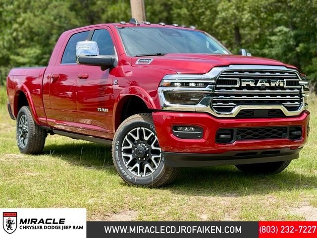 New 2026 Molten Red Pearlcoat RAM Limited Longhorn image 1