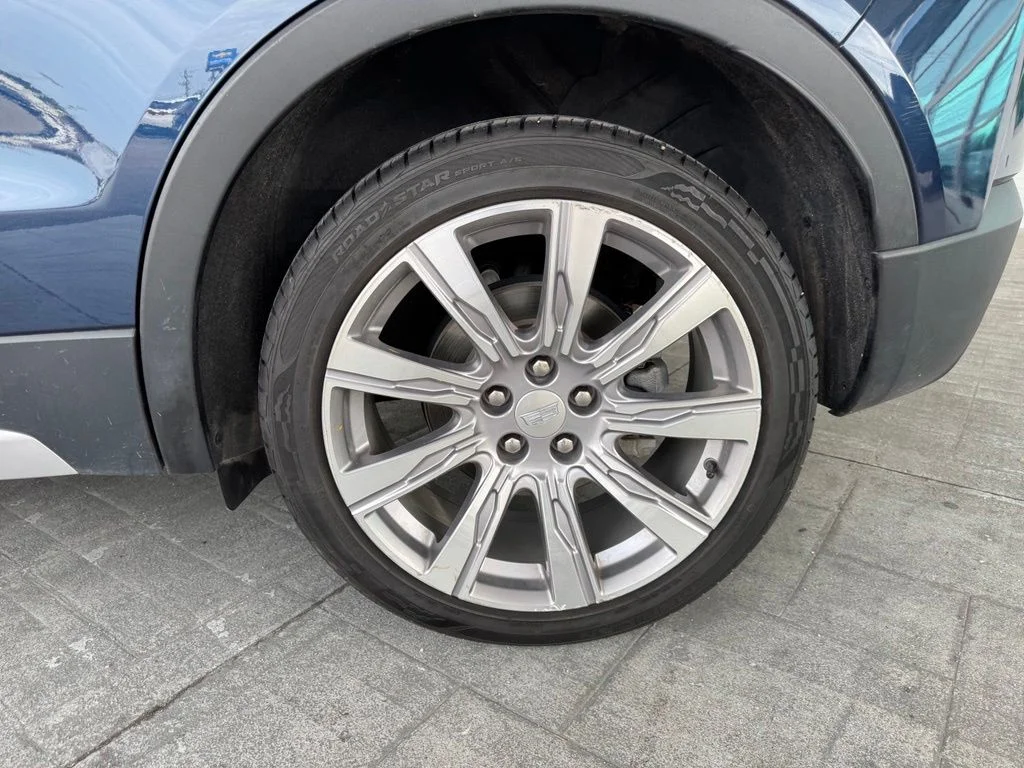 Used 2019 Blue Cadillac Premium Luxury image 4