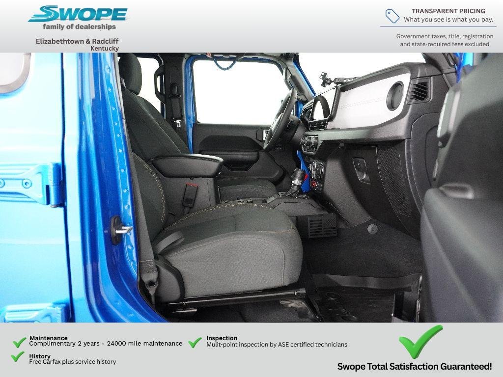 Used 2025 Hydro Blue Pearlcoat Jeep Willys image 10
