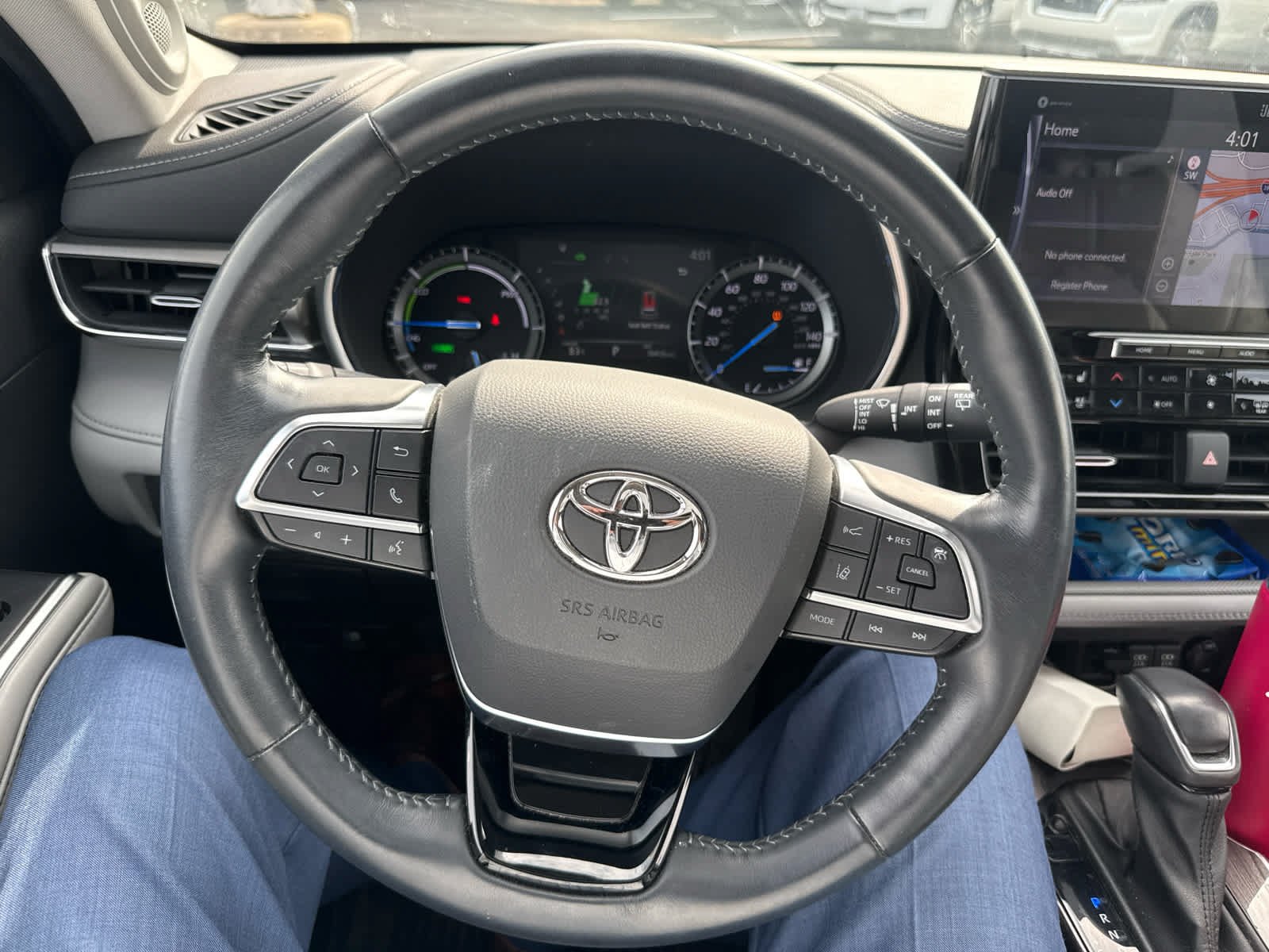 Used 2021 Ruby Flare Pearl Toyota Hybrid Limited image 20
