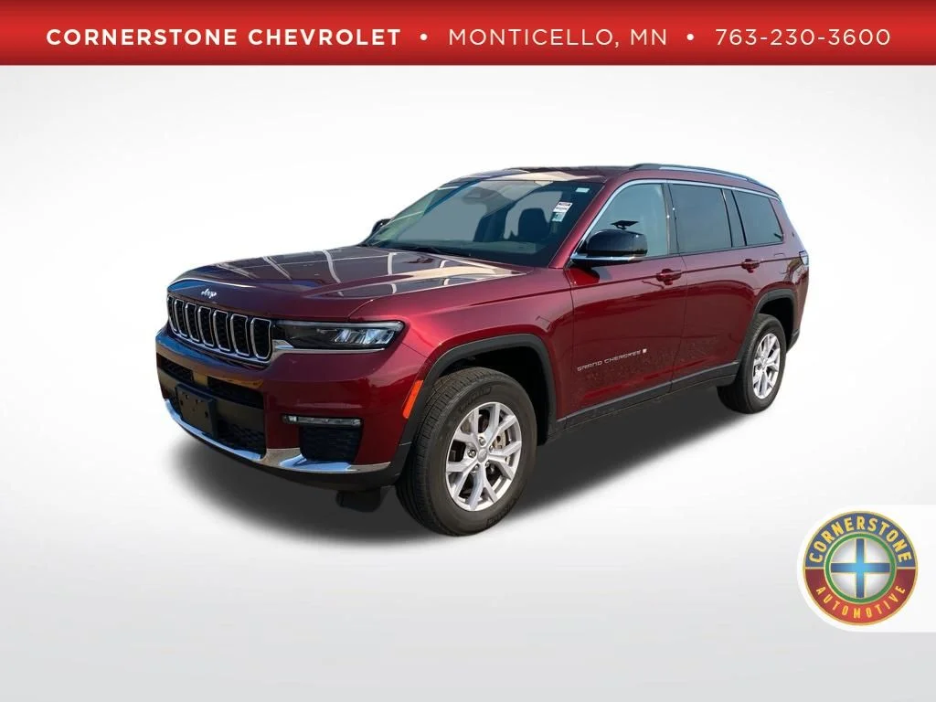 Used 2022 Red Jeep Limited image 1