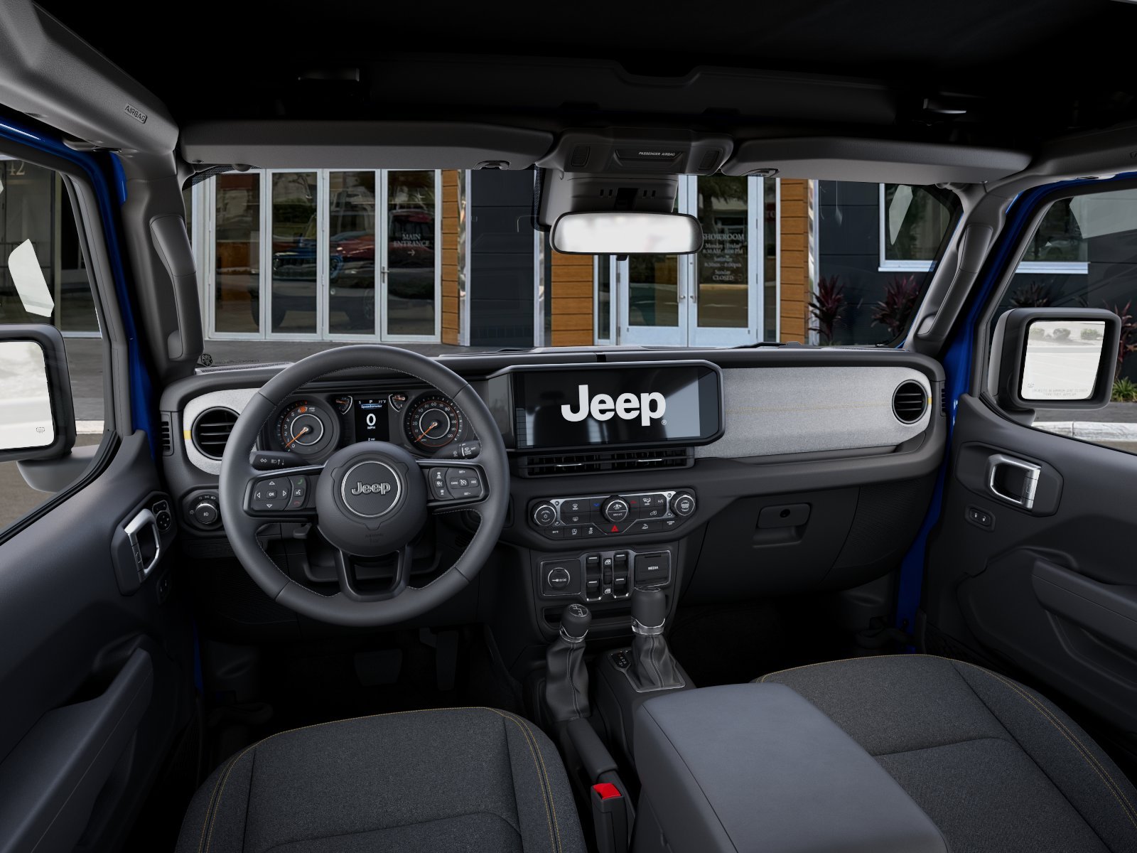 New 2026 Hydro Blue Pearl-Coat Exterior Paint Jeep Sport S image 42