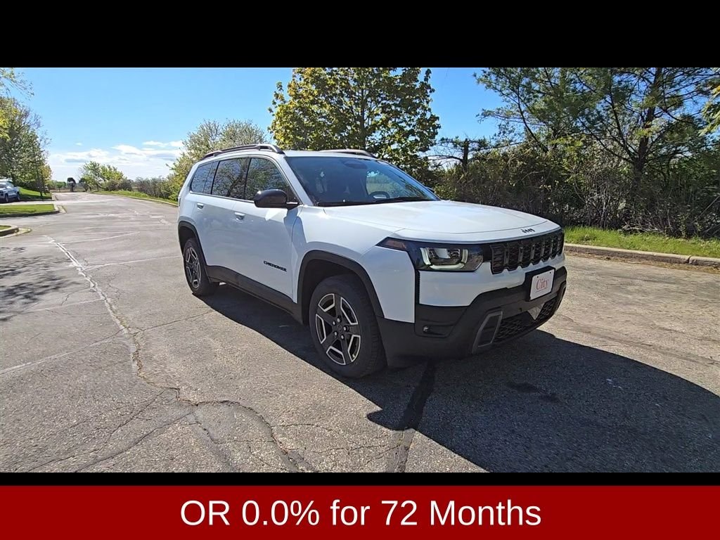 New 2026 Bright White Clearcoat Jeep Laredo image 2