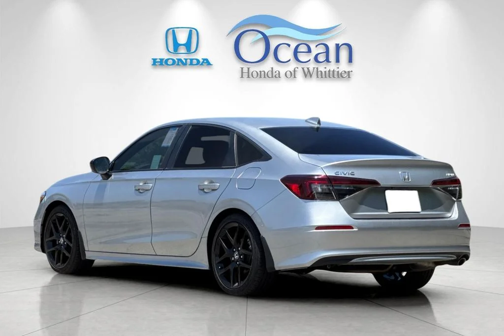 Certified Used 2025 Solar Silver Metallic Honda Sport image 6