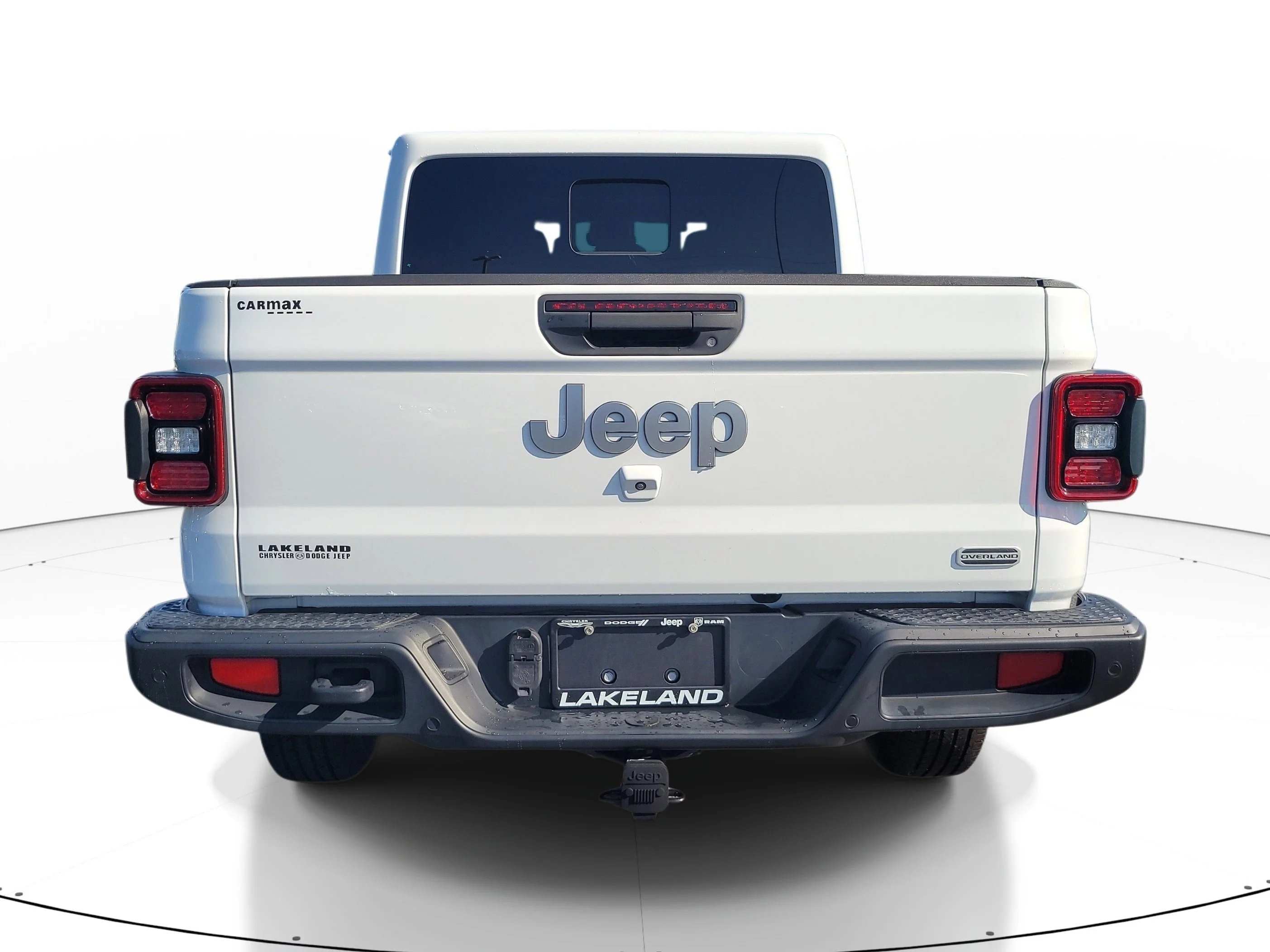 Used 2021 Bright White Clearcoat Jeep Overland image 5