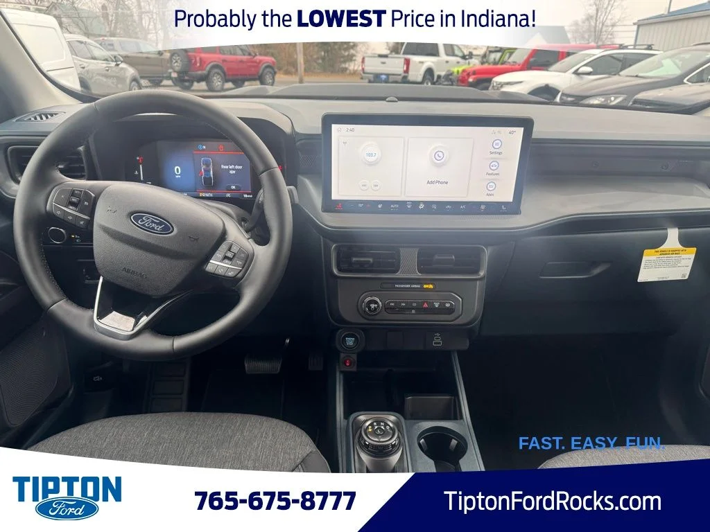 New 2025 Shadow Black Ford XLT image 20
