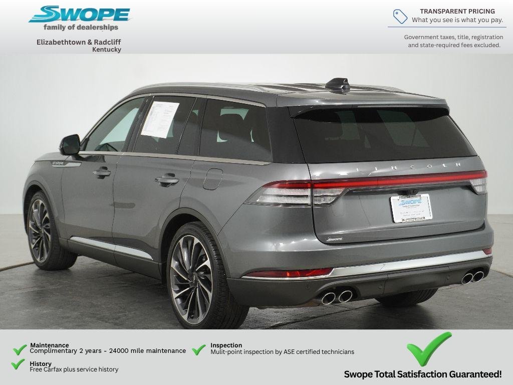 Used 2025 Asher Gray Metallic Clearcoat Lincoln Reserve image 4