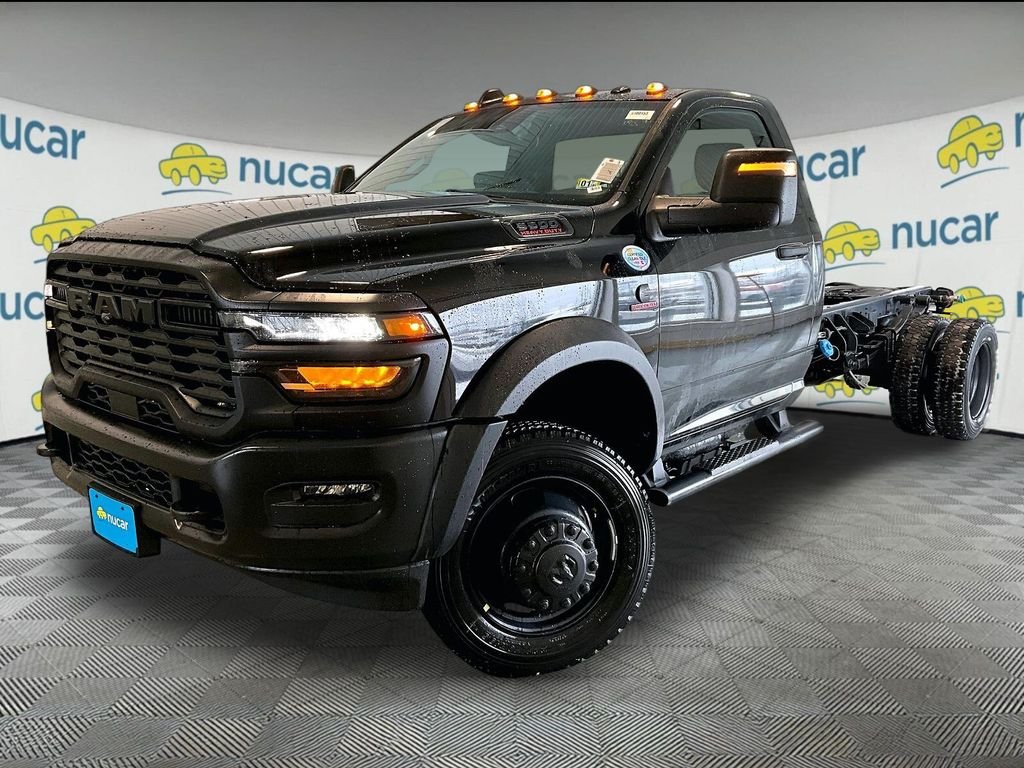 New 2026 Diamond Black Crystal Pearlcoat Ram Tradesman image 4