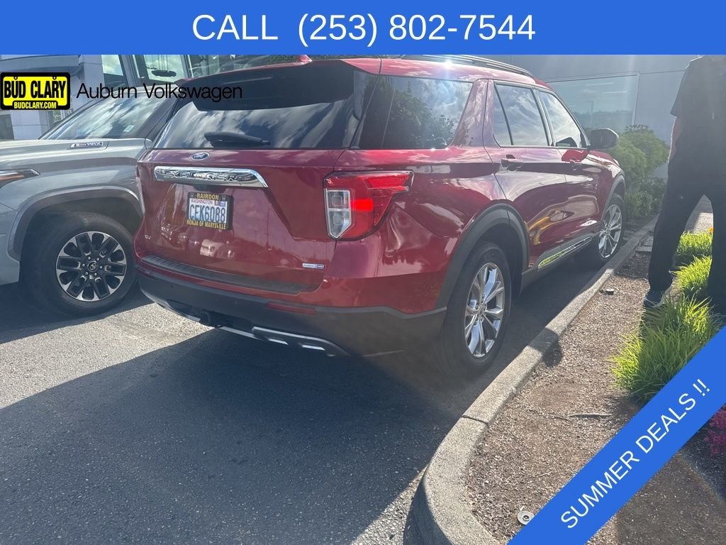 Used 2020 Red Ford XLT image 5