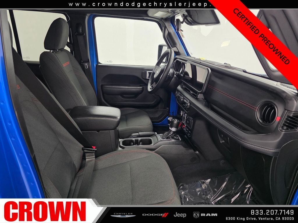 Certified Used 2025 Blue Jeep Rubicon image 11