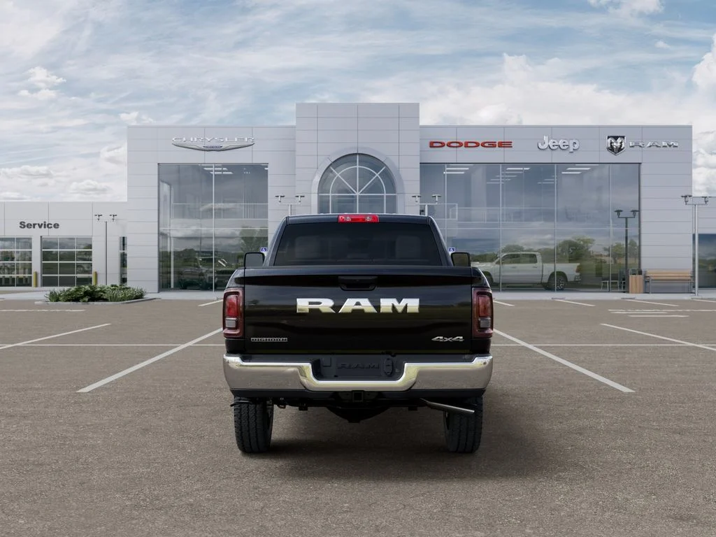 New 2026 Diamond Black Crystal Pearl-Coat Exterior Paint RAM Big Horn image 7