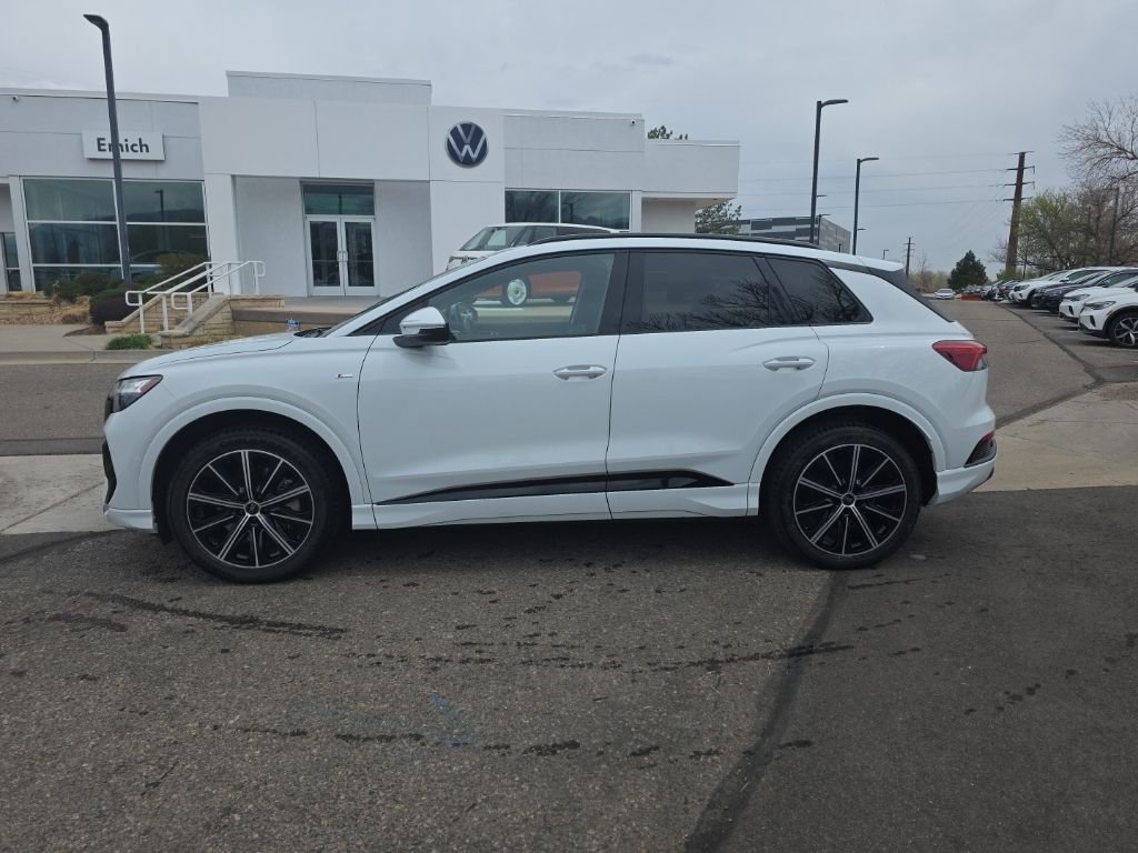 Used 2022 Audi Q4 e-tron Premium Plus with VIN WA1L2BFZ2NP042901 for sale in Denver, CO