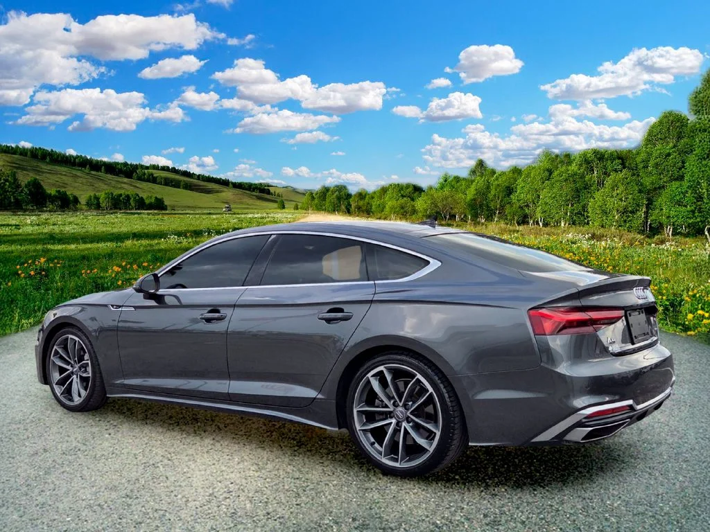 Used 2021 Gray Audi 45 S line Premium Plus image 4