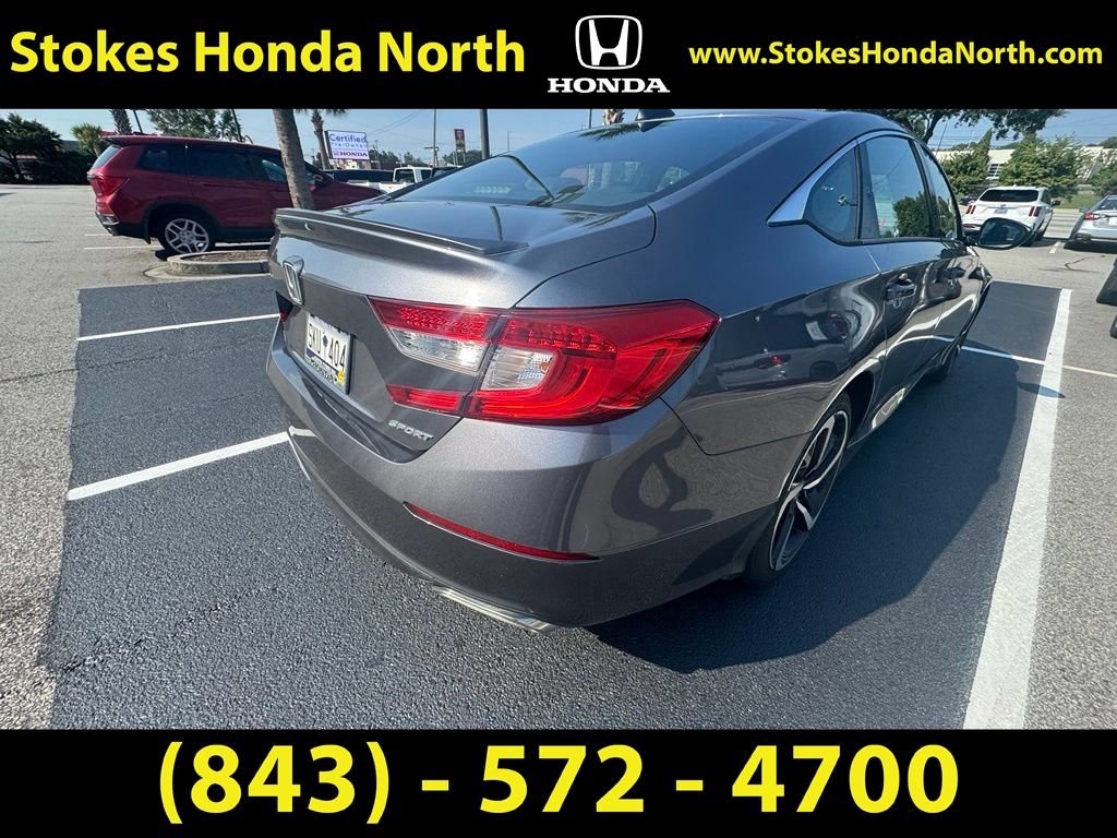 Used 2020 Gray Honda Sport image 6
