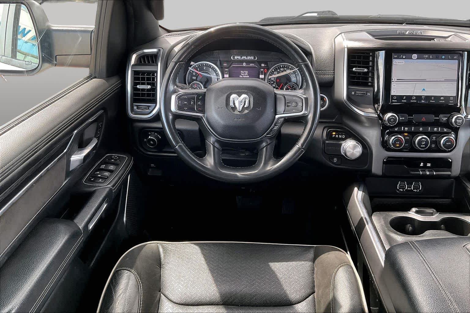 Used 2024 Bright White Clearcoat Ram Laramie image 6