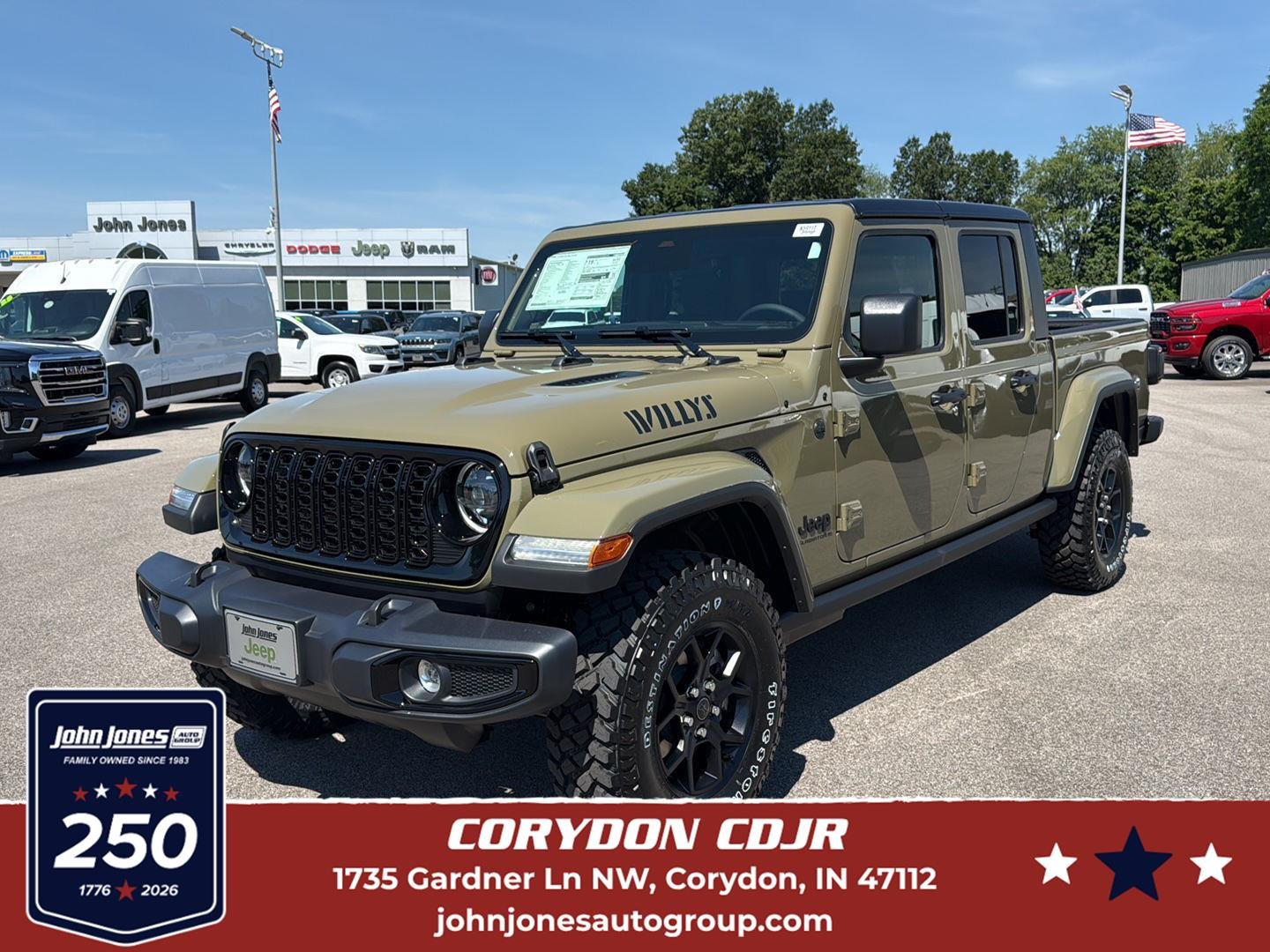 New 2026 41 Exterior Paint Jeep Willys image 1