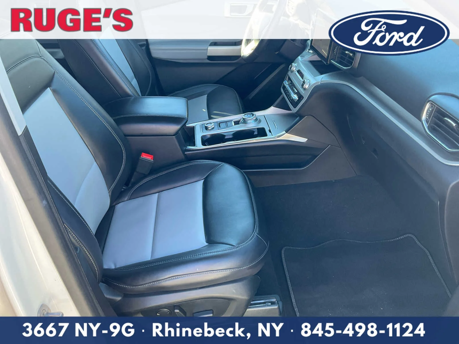 Used 2023 Star White Metallic Tri-Coat Ford XLT image 11