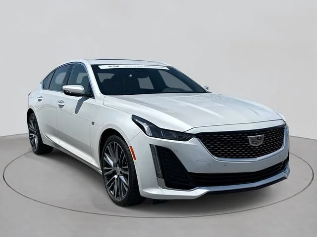 Certified Used 2023 Crystal White Tricoat Cadillac Premium Luxury image 3